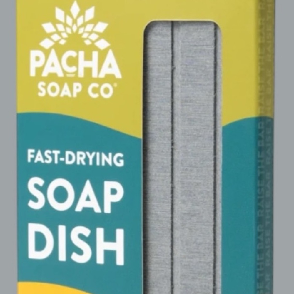 Pacha Soap Co Pacha Peaces Bar Soap Variety Pack Soap Dish Set NWT - Picture 11 of 16